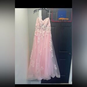 Camille La Vie Pink Floral Dress